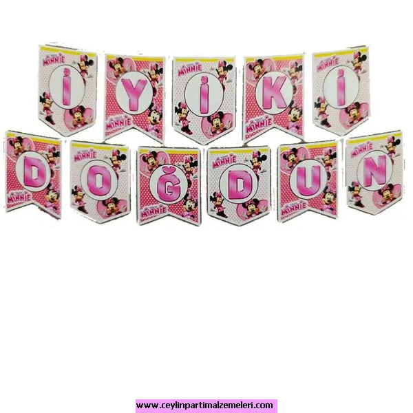 Minnie Mause Temalı Banner